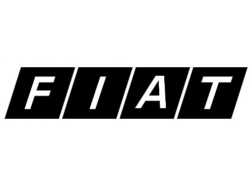 Adesivo in Vinile con Logo Fiat