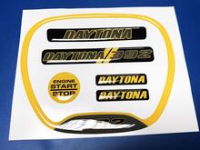 Set di adesivi Daytona 392 gialli per rivestimento del volante, con emblema a cupola, decalcomanie, caricabatterie Dodge
 3