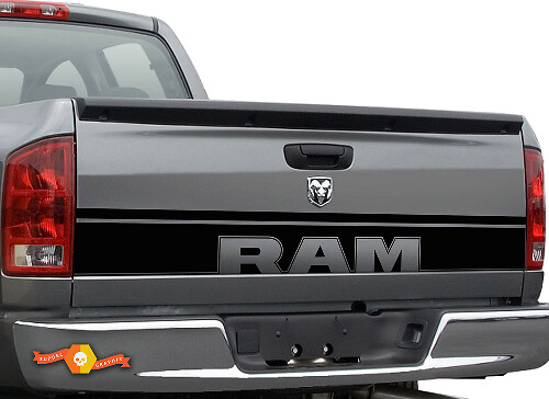 Decalcomania adesiva con striscia grafica in vinile per camion Dodge Ram 1500
