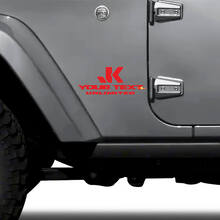 Set di Adesivi Laterali Personalizzati JK Unlimited per Jeep Wrangler_3