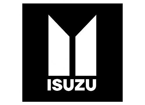Adesivo in Vinile con Logo Isuzu