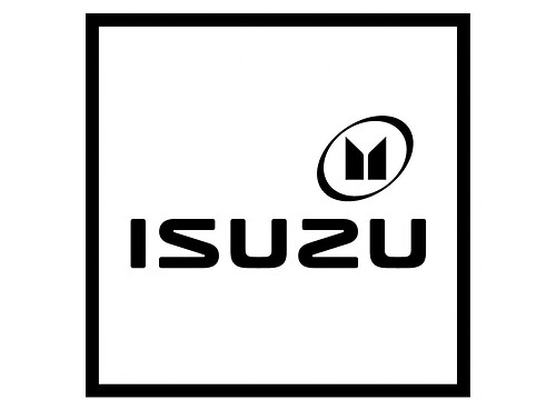 Adesivo Universale in Vinile con Logo Isuzu