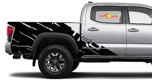 Kit Adesivi in Vinile Stile TRD per Protezione Parafanghi Toyota Tacoma
