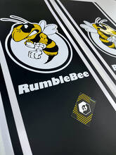Adesivo in Vinile a Striscia Laterale Stile Rumble Bee per Dodge Ram_2
