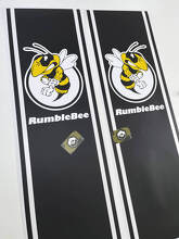 Adesivo in Vinile a Striscia Laterale Stile Rumble Bee per Dodge Ram_3