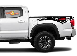 2 adesivi laterali per decalcomanie in vinile Toyota Tacoma Trd Pro 4x4 2016-2020
