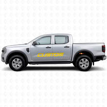 Kit di Adesivi in Vinile con Lettere Personalizzate per Porte Musclecar Ranger Wildtrak 2016-2018_5