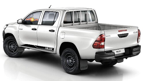 2X Toyota Hilux gonna laterale decalcomanie in vinile grafica adesivo da rally -1
