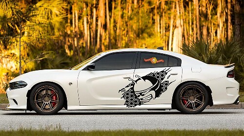 Adesivi Vinyl Laterali Scat Pack per Dodge Charger 2011-2020