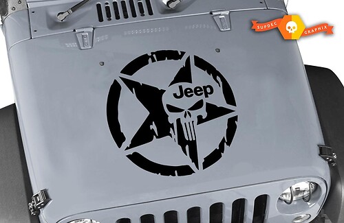 Jeep Hood Decal - 20