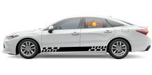 Adesivi per decalcomanie in vinile con strisce del pannello bilanciere da corsa per Toyota Avalon Touring
 2
