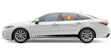 Adesivi per decalcomanie in vinile con strisce del pannello bilanciere da corsa per Toyota Avalon Touring
 4