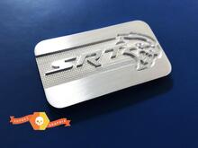 SRT Supercharger Hellcat Badge in metallo e alluminio con targhetta emblema 68227674AB
 2