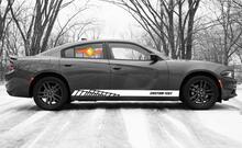 Adesivi per decalcomanie in vinile con strisce del pannello a bilanciere da corsa per Dodge Charger SXT
 2