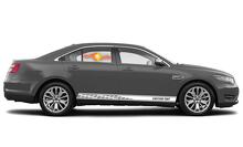 Adesivi per decalcomanie in vinile con strisce del pannello a bilanciere da corsa per Ford Taurus
 2