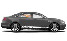 Adesivi per decalcomanie in vinile con strisce del pannello a bilanciere da corsa per Ford Taurus
 3