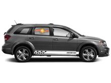Adesivi per decalcomanie in vinile con strisce del pannello a bilanciere da corsa per Dodge Journey
 4
