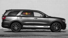 Adesivi per decalcomanie in vinile con strisce del pannello a bilanciere da corsa per Dodge Durango
 2