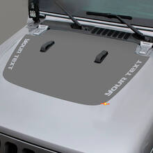 Jeep Gladiator Side JT Wrangler JL JLU Cappuccio Adesivo decalcomania in vinile Kit grafico per 2018-2021 per entrambi i lati
 2