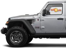 Adesivo Vinil Sfiancatura parafango Stile Bandiera USA Usurata per Jeep Gladiator Wrangler_2