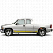 Strisce in vinile a nido d'ape per porte e modanature per Chevrolet Silverado 1500 GMT800 1999-2007_3