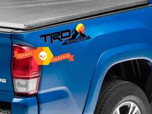 Adesivo in vinile stile retrò TRD Mountain per il fianco del cassone per Toyota Tacoma_2