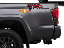Adesivi per decalcomanie TRD Sport Punisher Grafica adesiva per camion sportivo Toyota Tacoma Tundra 4runner
 2