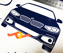 Adesivo adesivo BMW 3 4 F30 F32 F33 F36 Bayerische Motoren Werke AG
 3