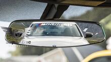 Adesivo in Vinile Banner Parabrezza Move Over Stile M per BMW Serie G/F/E_2