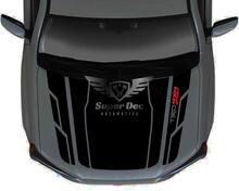 Cappuccio in vinile adesivo per TRD 4Runner 4x4 PRO Sport Off Road adatto alla quinta generazione NO Scoop!
 3