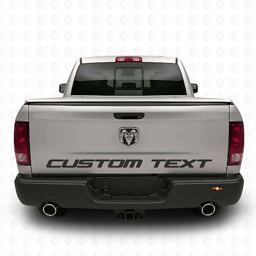 Adesivo in vinile personalizzato per lato e portellone per Dodge Ram Power Wagon