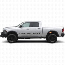 Adesivo in vinile personalizzato per lato e portellone per Dodge Ram Power Wagon_4