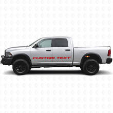 Adesivo in vinile personalizzato per lato e portellone per Dodge Ram Power Wagon_6
