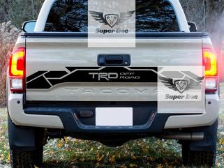 Portellone posteriore TRD 4x4 PRO Sport Off Road Racing Sviluppo Adesivi in ​​vinile Decal adatta per Tacoma 16-21
