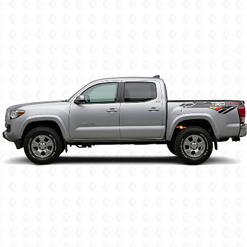 Adesivo Vinile Laterale Posteriore Stile Vintage TRD 4x4 per Tacoma Tundra