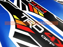Strisce vintage vecchio stile TRD 4x4 PRO Sport Off Road Bed Side Vinile adesivo adatto per Tacoma 13-24 o Tundra 13-24
 2