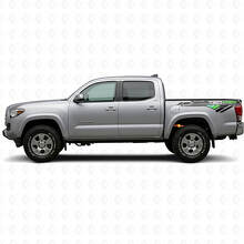 Adesivo Vinile Laterale Posteriore Stile Vintage TRD 4x4 per Tacoma Tundra_3