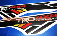 Strisce vintage vecchio stile TRD 4x4 PRO Sport Off Road Bed Side Vinile adesivo adatto per Tacoma 13-24 o Tundra 13-24
 3