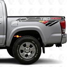 Adesivo Vinile Laterale Posteriore Stile Vintage TRD 4x4 per Tacoma Tundra_4