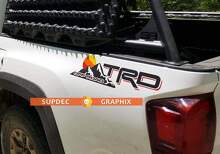 Adesivo Vinil TRD Off Road Mountain Sunset per il Fianco del Cassone Toyota Tacoma_2