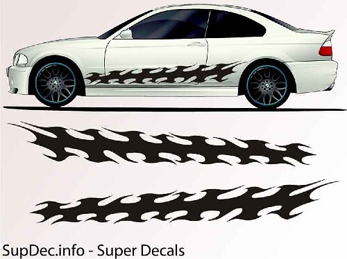 Grafica per carrozzeria in vinile ESTERNO ESTERNO Adesivo decalcomania B796