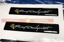 Decalcomania adesiva a cupola con emblema Racing Development per Tacoma Tundra FJ Cruiser adatta a TRD
 2