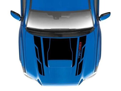 TRD 4x4 PRO Sport Off Road Cappuccio adesivi in ​​vinile Decal adatta a Tacoma 16-2021
