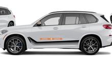 Strisce in vinile M colori per BMW X5 M50 G05 Stile monocromatico e tedesco a tua scelta
 3