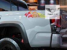TRD Vintage Print Mountains off road PRO SPORT Adesivo adesivo Tacoma Tundra FJ Cruiser
 2