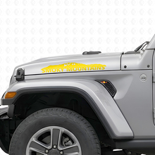 Adesivo in vinile per cofano Smoky Mountains per Jeep Wrangler_5