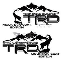 Adesivo in Vinile TRD Goat Edition per Battitacco Toyota Tundra_2