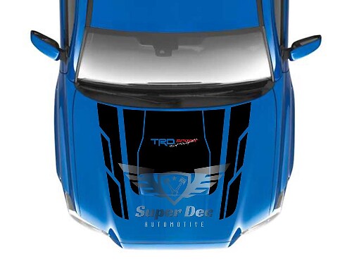 Adesivo in Vinile Cofano TRD Sport Racing Development per Toyota Tacoma 2016-2020