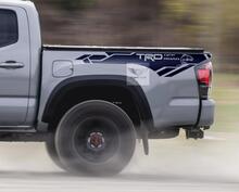 TRD Trout Edition 4x4 PRO Sport Off Road Side Vinyl Stickers Decal adatta per Tacoma 2013 - 2020 o Tundra 2013 - 2020
 2