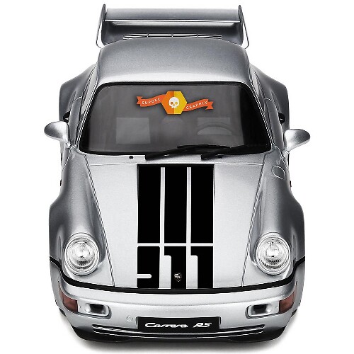 Adesivo in Vinile a Strisce Cappuccio Stile 911 per Porsche 911